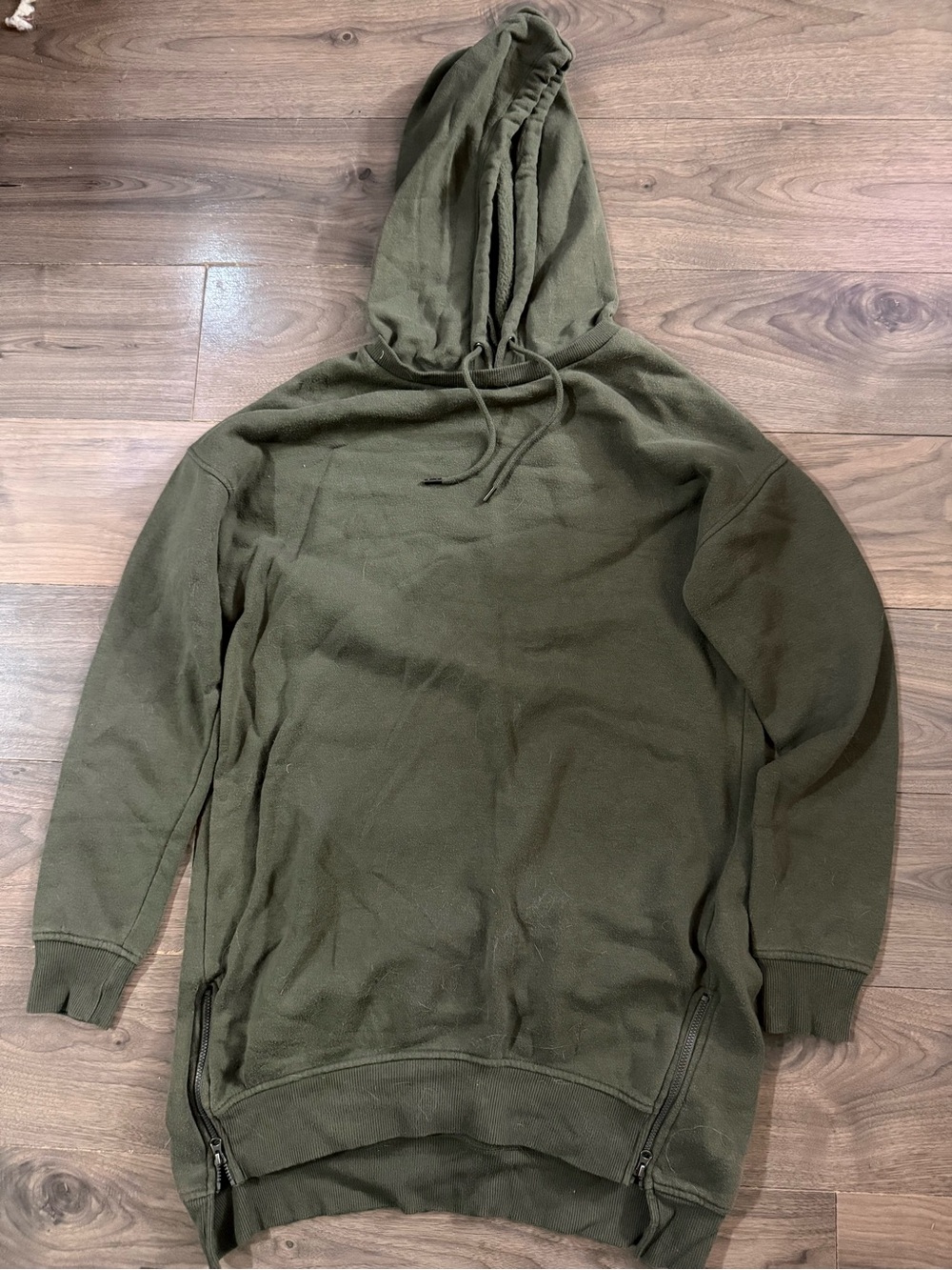Olive Green Oversize Hoodie